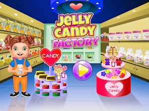 Jelly Candy Factory: Gumball & Lollipop Maker Chef Screenshot 0