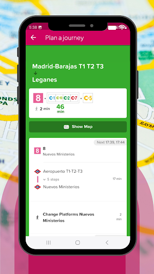 Madrid Metro Map 2024 Screenshot 2
