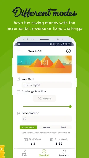 Money Saving Tracker - 52 Week Challenge Screenshot 2
