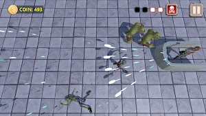 Sexy girl vs zombies Screenshot 0