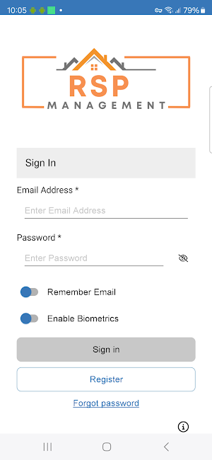 RSP Management Screenshot 0
