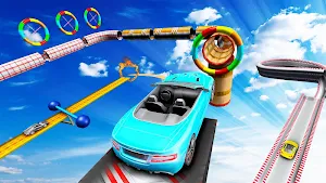 Prado Stunt Racing Car Games - 3D Ramp Car Stunts Screenshot 1