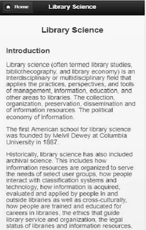 Library science Screenshot 2