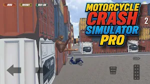 Motorcycle Crash Simulator Pro Screenshot 1