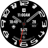 ALX14 Analog Watch Face