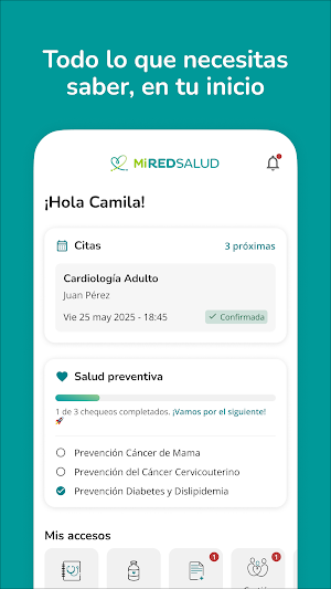 MiRedSalud Screenshot 0