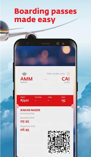 Royal Jordanian Airlines Screenshot 2