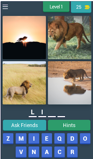 4pictures and a word Screenshot 0