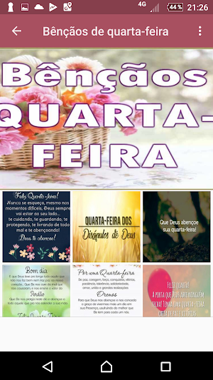 QUARTA-FEIRA QUE A GLÓRIA DE DEUS ESTEJA COM VOCÊ Screenshot 2