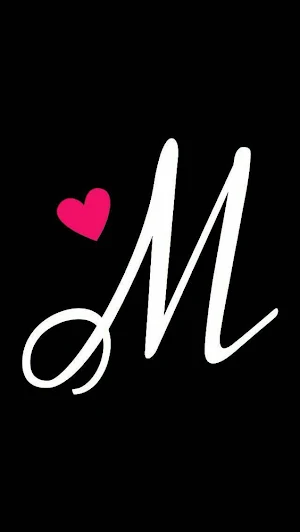 M Letters Wallpaper HD Screenshot 3