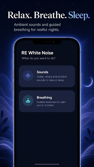 RE White Noise – Sleep Sounds Screenshot 1