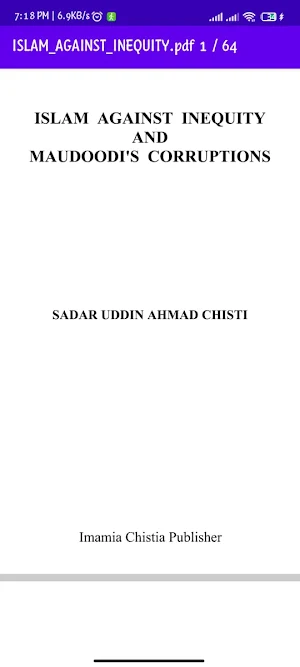 Islam Against Inequity Screenshot 1