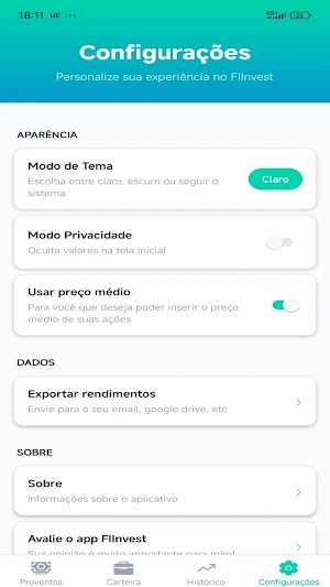 FIInvest Screenshot 1