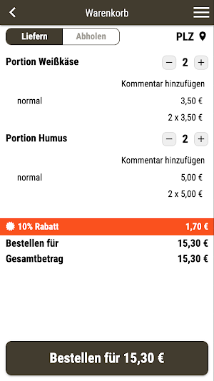 Ibos Schnellpizzeria Screenshot 1
