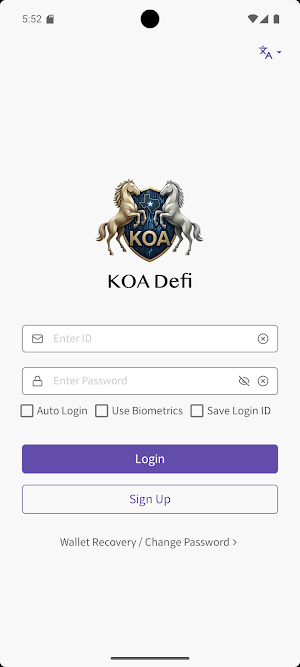 KOA Defi Screenshot 0