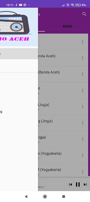 Radio Internet Dari Aceh Screenshot 3