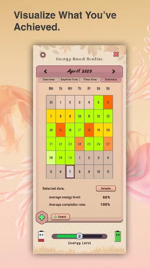 Energy-Based Routine Screenshot 3