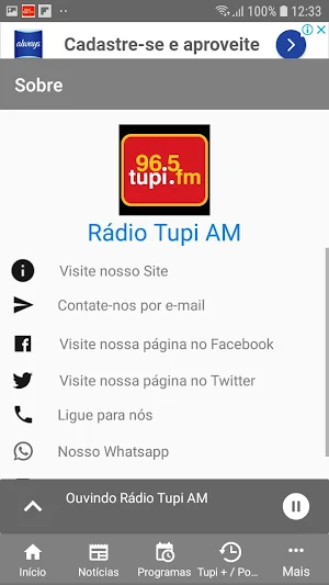 Super Rádio Tupi Screenshot 3