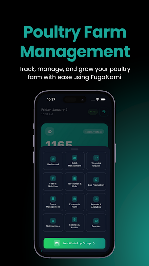 FugaNami - Poultry Farming App Screenshot 1