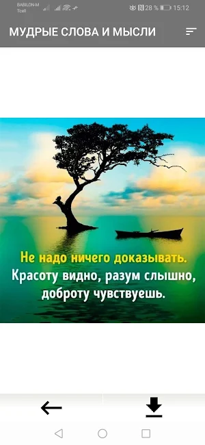 МУДРЫЕ СЛОВА И МЫСЛИ В КАРТИНКАХ Screenshot 3