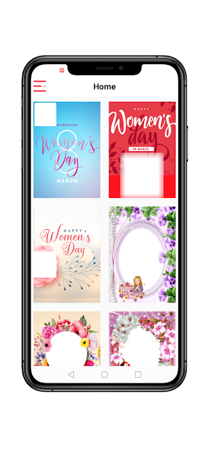 women's day photo frame 2023 Screenshot 1