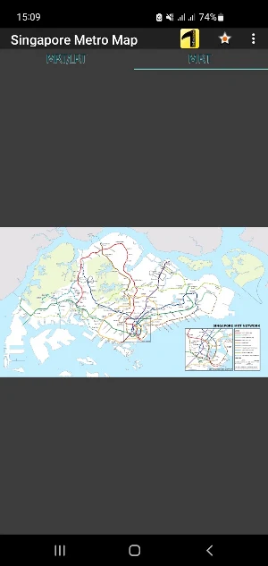 Singapore Metro Map Screenshot 1