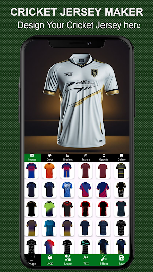 Cricket Jersey Maker - T Shirt Screenshot 0