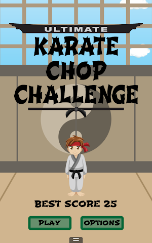 Karate Chop Challenge Fun Screenshot 0