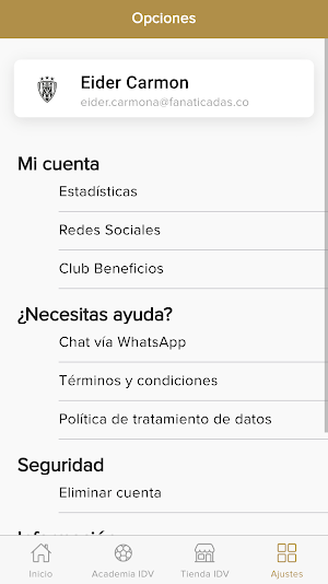 IDV Escuelas Screenshot 3