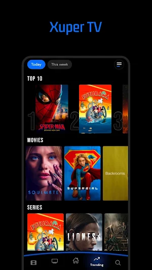 Zuper TV: Cine, Deportes, +18 Screenshot 1