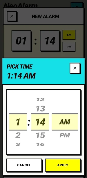 NeoAlarm – Mission Alarm Clock Screenshot 2