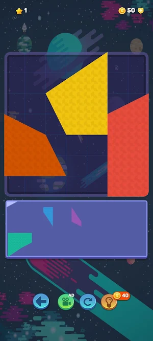 Tangram puzzles - PolyBlocks Screenshot 0