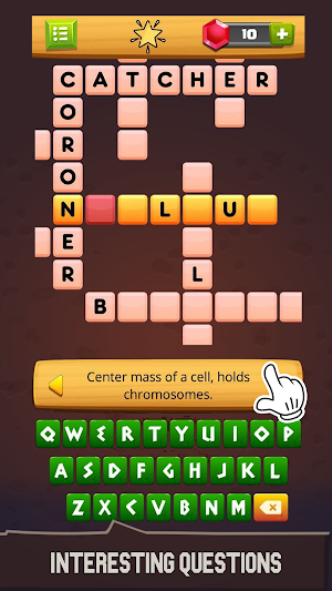 Crosswords: Wise Puzzle Screenshot 1