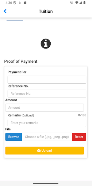 LCC Isabela Mobile Portal Screenshot 3
