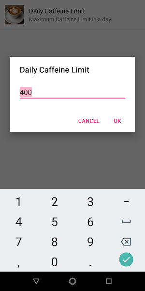 CaffeineMeter Screenshot 3