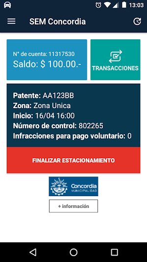 SEM Concordia Screenshot 2