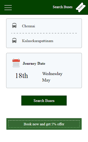 Jayam Travels - Bus Tickets Screenshot 0