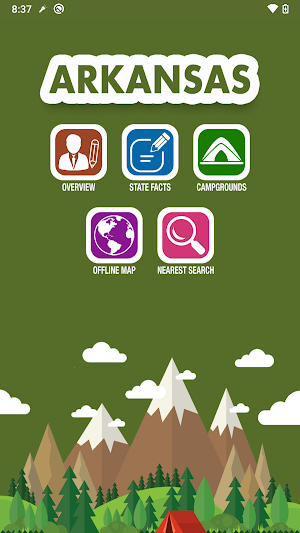 Arkansas State RV Parks & Campgrounds Screenshot 1