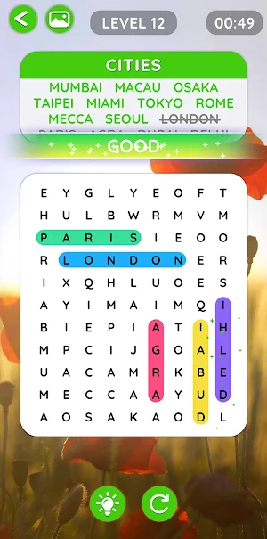 Word Search: Fun word puzzles Screenshot 1