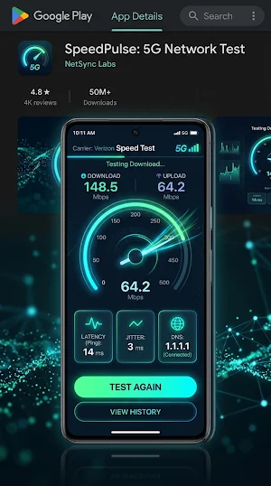 SwifTest 5G Internet Speed Screenshot 0