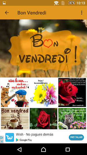 Bon Vendredi - Images et phrases Screenshot 1