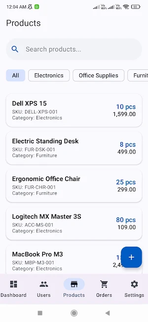 Business Note Inventory Screenshot 3