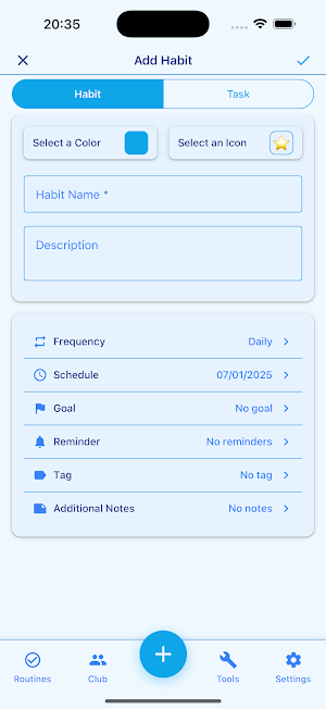 HabitClub - Daily Habit & Task Screenshot 3
