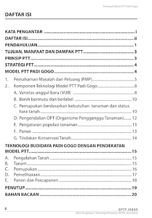 Petunjuk Teknis PTT Padi Gogo Screenshot 1