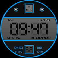 Key WF109 Digital Watch Face