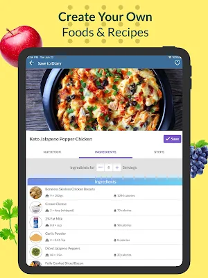 Calorie Counter, Carb Manager & Keto by Freshbit screenshot 7