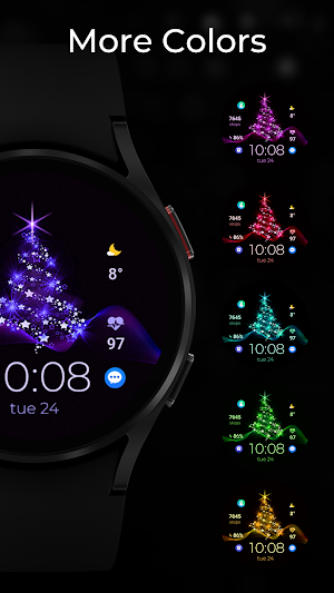 TVV Christmas 2 Watch Face Screenshot 1