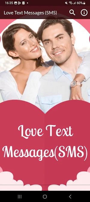 Love Text Messages (SMS) Screenshot 0