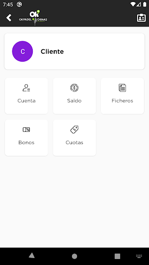 Okpadel Castellón Screenshot 2