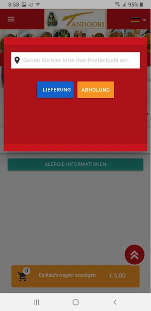 Tandoori Restaurant Screenshot 2